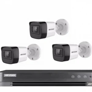 باقة 3 كاميرا مراقبة هيكفيجن 5ميجا بكسل شامل التركيب